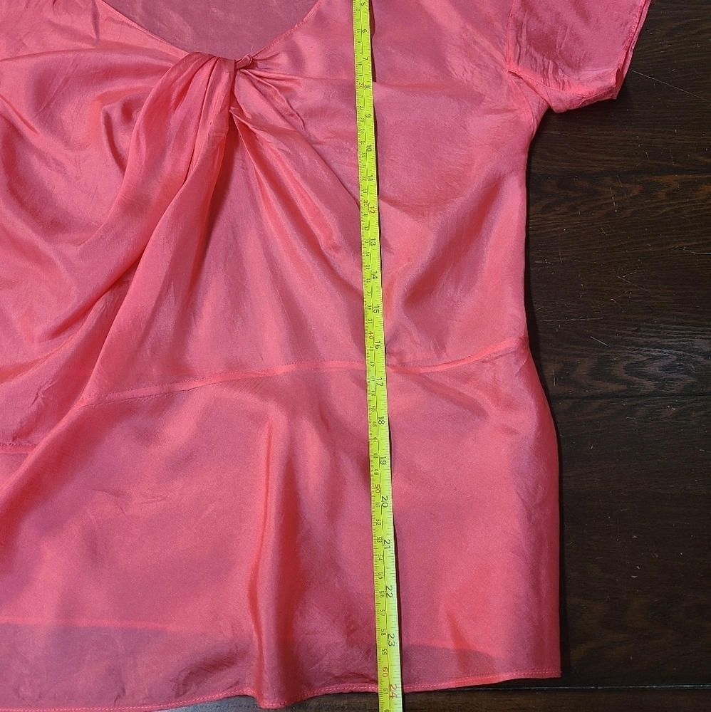 Chloe Silk Oversized Shirt - Picture 7 of 9